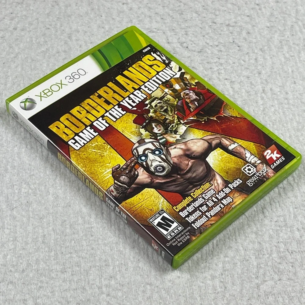 2K Games Borderlands Game of the Year Edition Xbox 360 One Size Green Action RPG